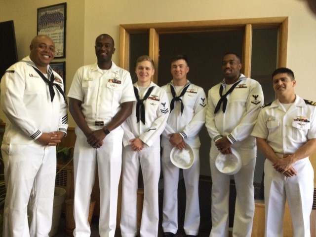 USS Nebraska Sailor Visit 2021